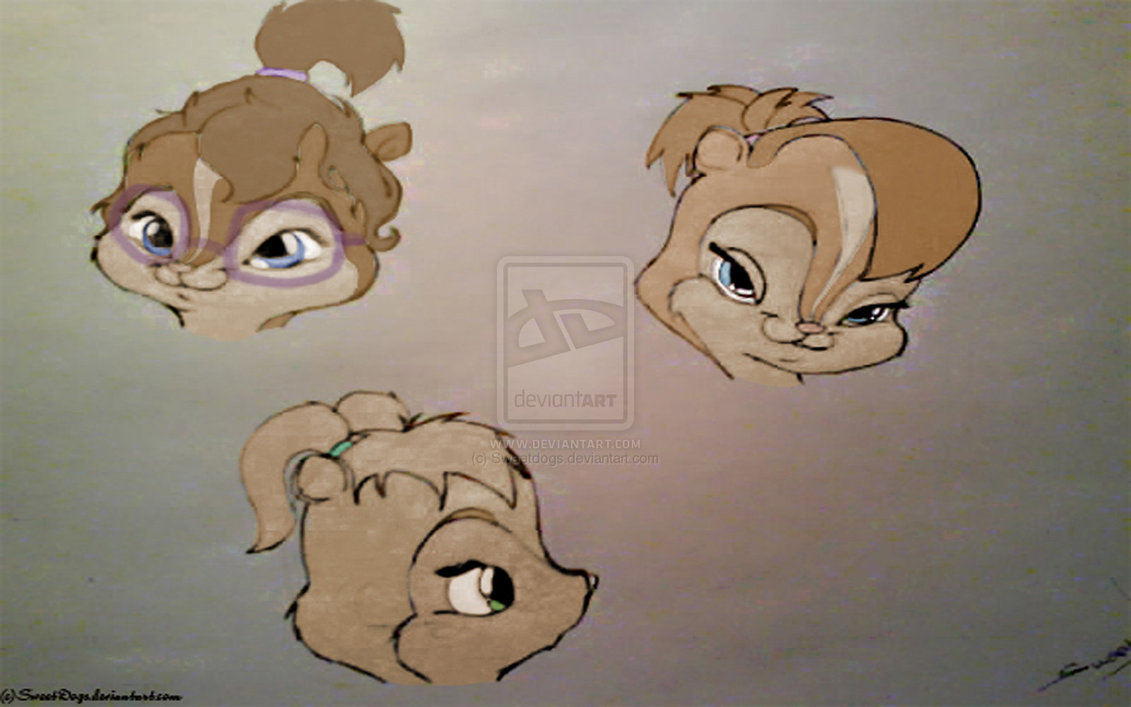 the_chipettes_sketch_by_sweetdogs-2-