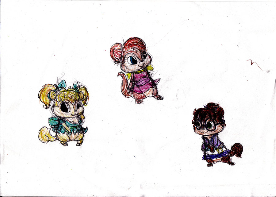 Chipettes_by_DylBoyce